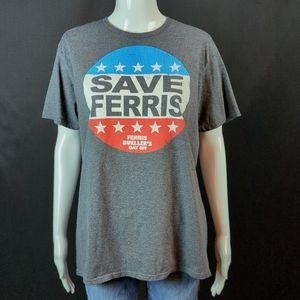 Paramount Studios Vintage Save Ferris T-Shirt sz L